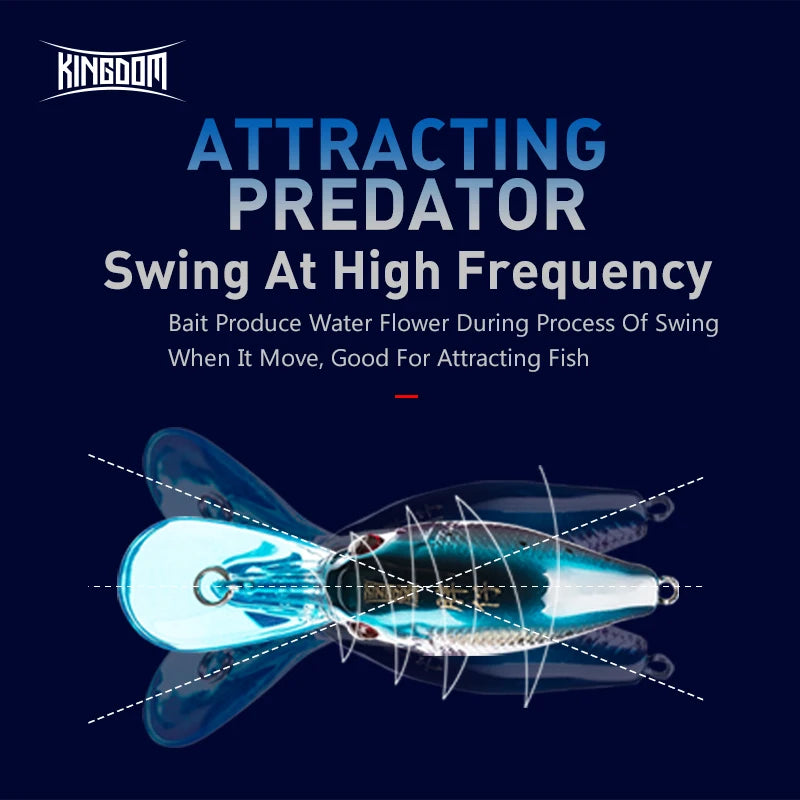 Kingdom Crazy Crankbaits Slow Sinking Fishing Lures Mini Minnow Swing Small Cranks Hard Baits 5g 50mmm Wobblers Fishing Tackle