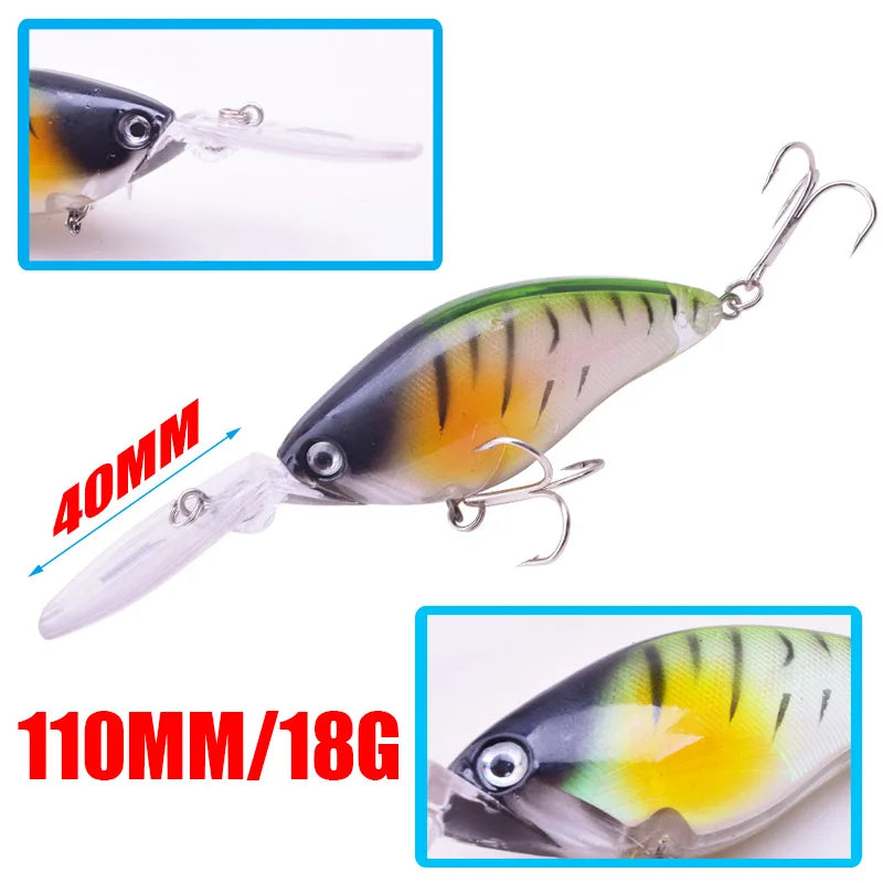 Deep Sea Fishing Crank Lures