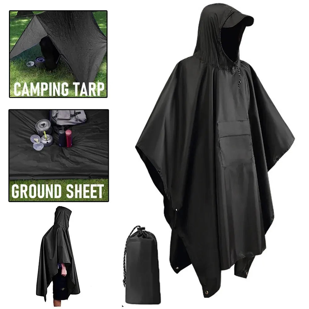 Raincoat Hooded Sleeve
