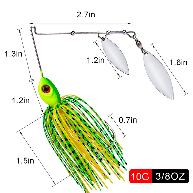 Bearded Luya Bait Sequin Bait Fake Fish Artificial Bait Metal Composite Sequin Bait Swinging Device