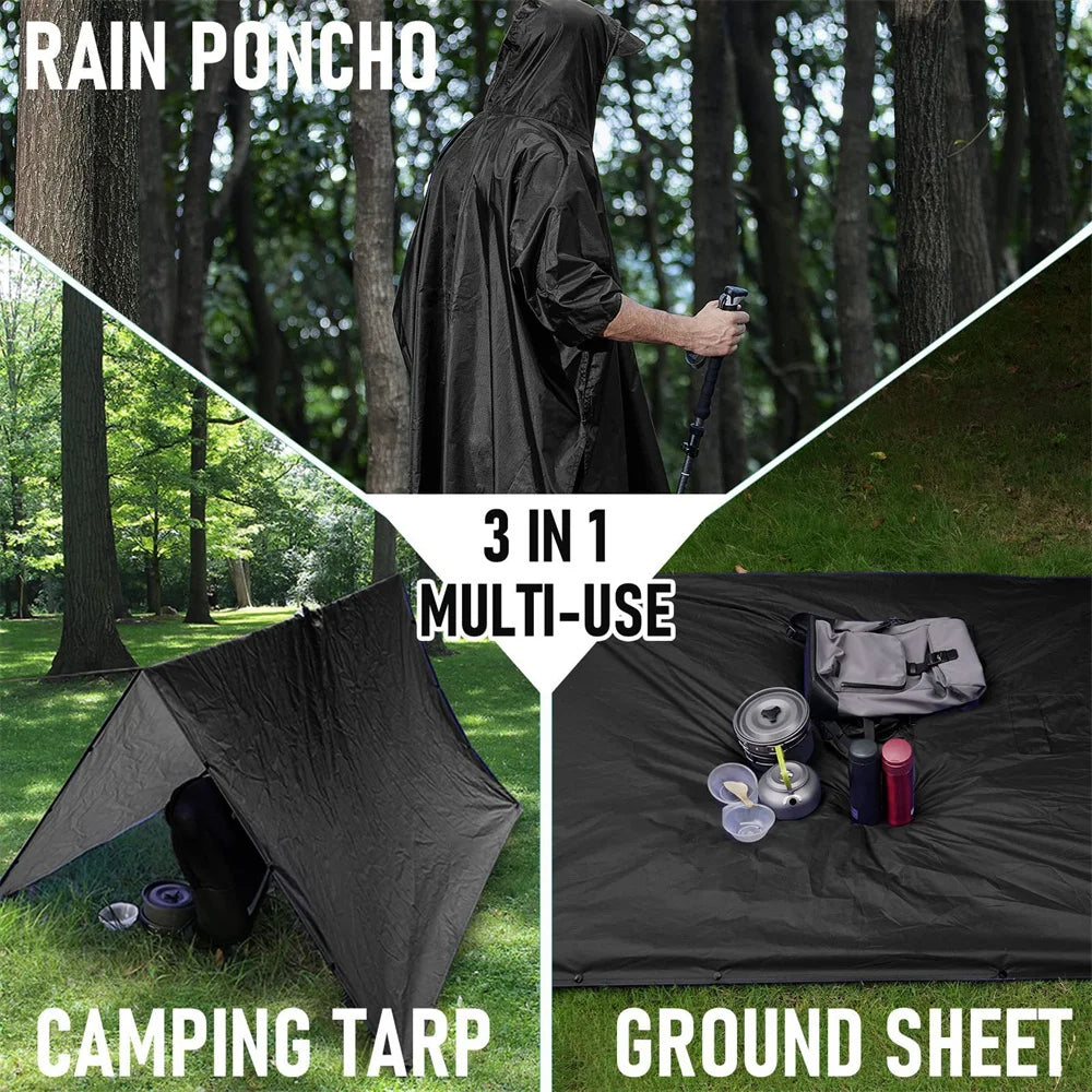 Raincoat Hooded Sleeve